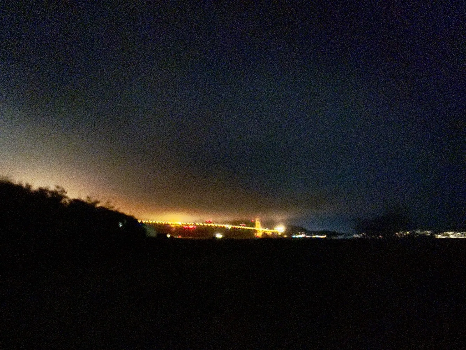 Urban architecture with golden hour light